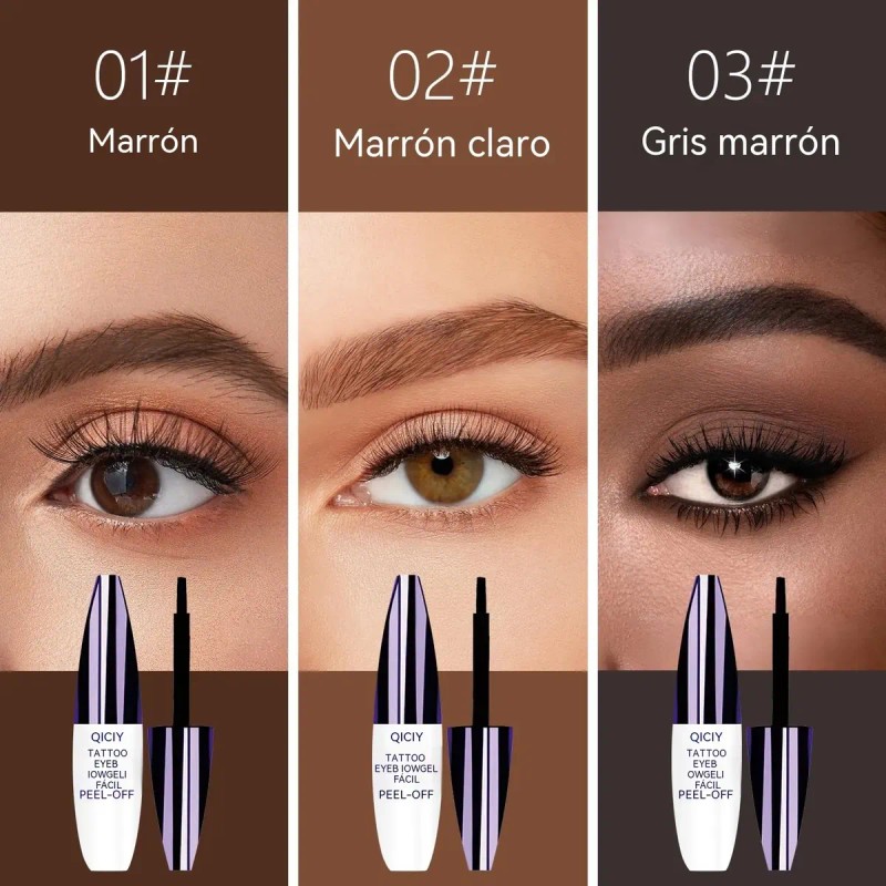 Gel Tinte Para Cejas Profesional - Resistente Al Agua 24h