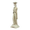 Caryatide Erechtheion Acropolis Athens Female Figure Greek Grey Patina Statue