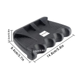 EPOGG Portable Weighted Billiard Cue Rack with Chalk Holder (4 Holes)