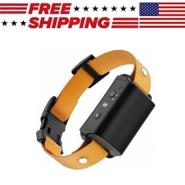 Unbranded Pet Dog Training Shock Collar Anti Barking Sound Vibration Battery Powered USA - Grey white