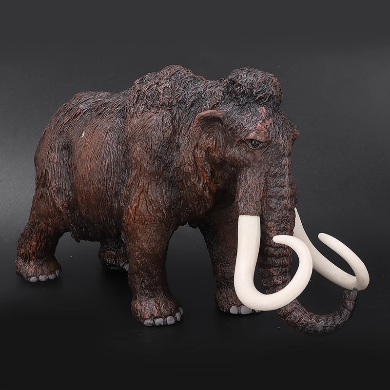 Itonash Mammoth Model, Simulation Old Animal Figures Mammoth, Realistic Prehistoric