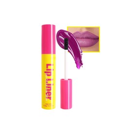 MIESCHER Peel-Off Lip Tint, Moisturizing Highly Pigmented Peel-Off Lip Makeup 24H Color Hold, Waterproof & Smudge-Proof Lip Gloss Long-Lasting Lip Stain for Women, 06#Purple