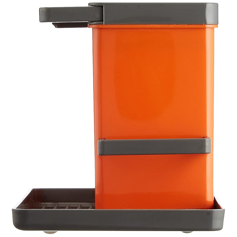 Metaltex Sink Organiser, Orange, 24 x 12.5 x 14 cm
