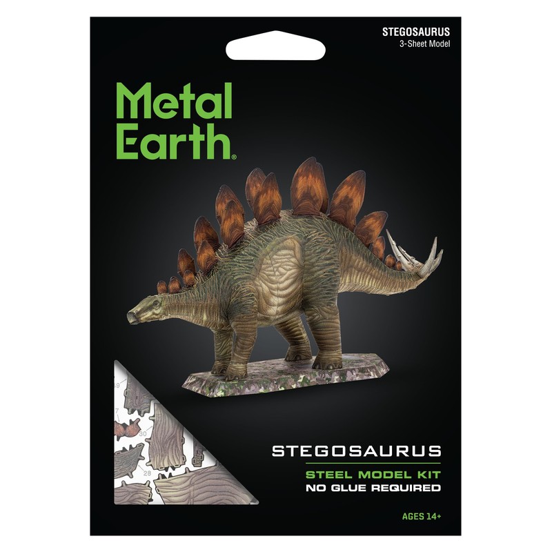 Metal Earth Fascinations ME1018 Metal Construction Kits - Dinosaur Stegosaurus,