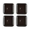 2.5 inch Square Reusable Carpet Bottom Furniture Caster Cups to