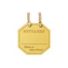 Bottle Place Card BM – 55 (10 Piece) Gold/62 – 6741 – 82 