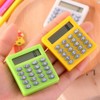 SUPERTOOL Mini Calculator Student Mini Calculator Blue Electric Portable for