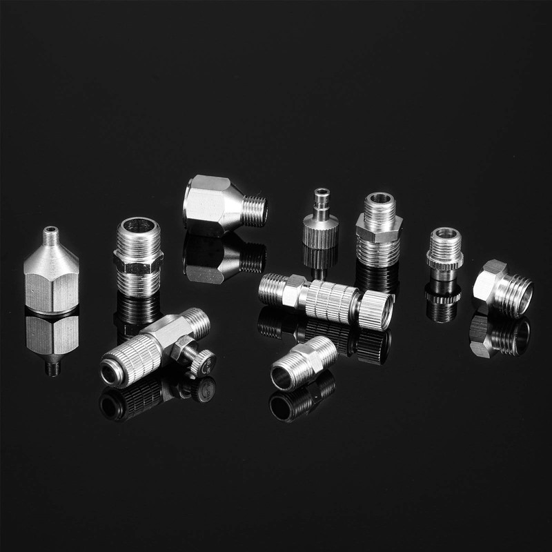 14 Pieces Airbrush Adapter Set Airbrush Quick Disconnect Fittings Hose