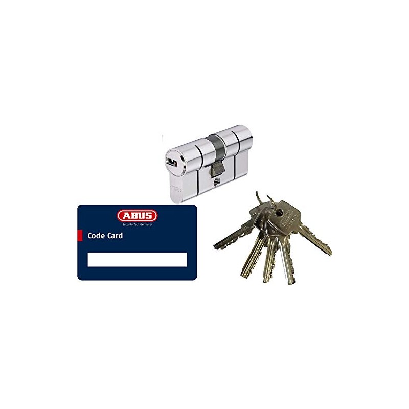 Abus D6PS Door Cylinder - Profile Cylinder with Code Card