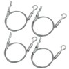 Rierdge 4 Pack 1m x 1.5mm Adjustable Picture Hanging Wire