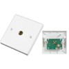 Single Tv Coaxial Aerial Wall Socket Plate