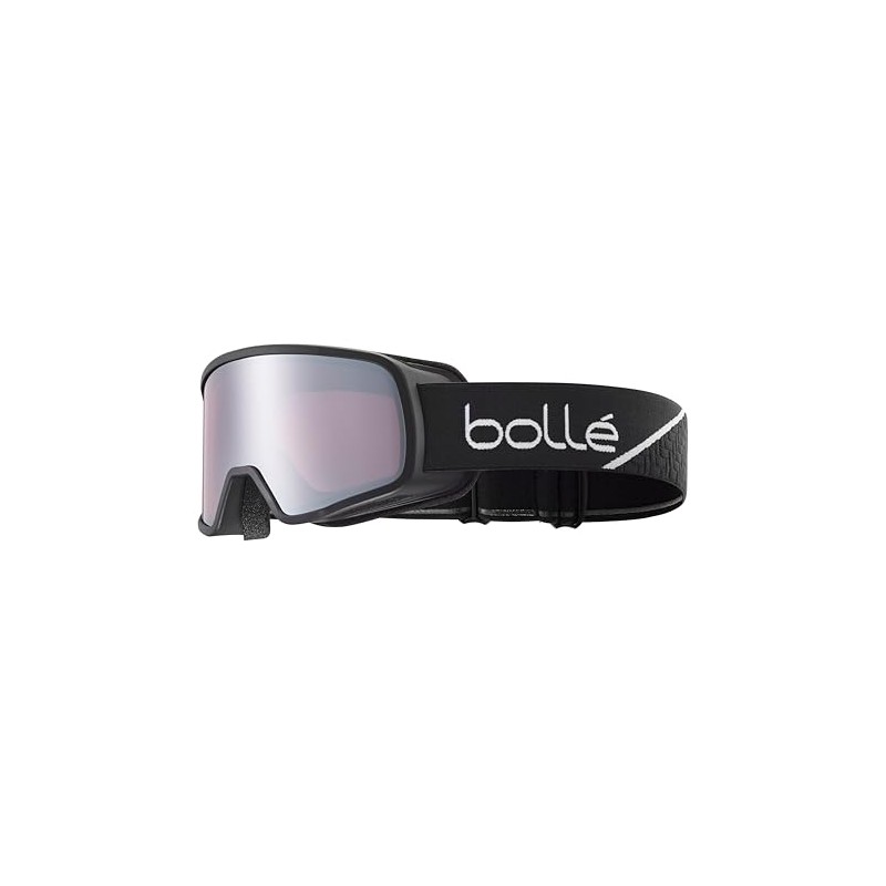 BOLLE Nevada JR Snow Goggles 2023 Race Black Matte/Vermillion Gun