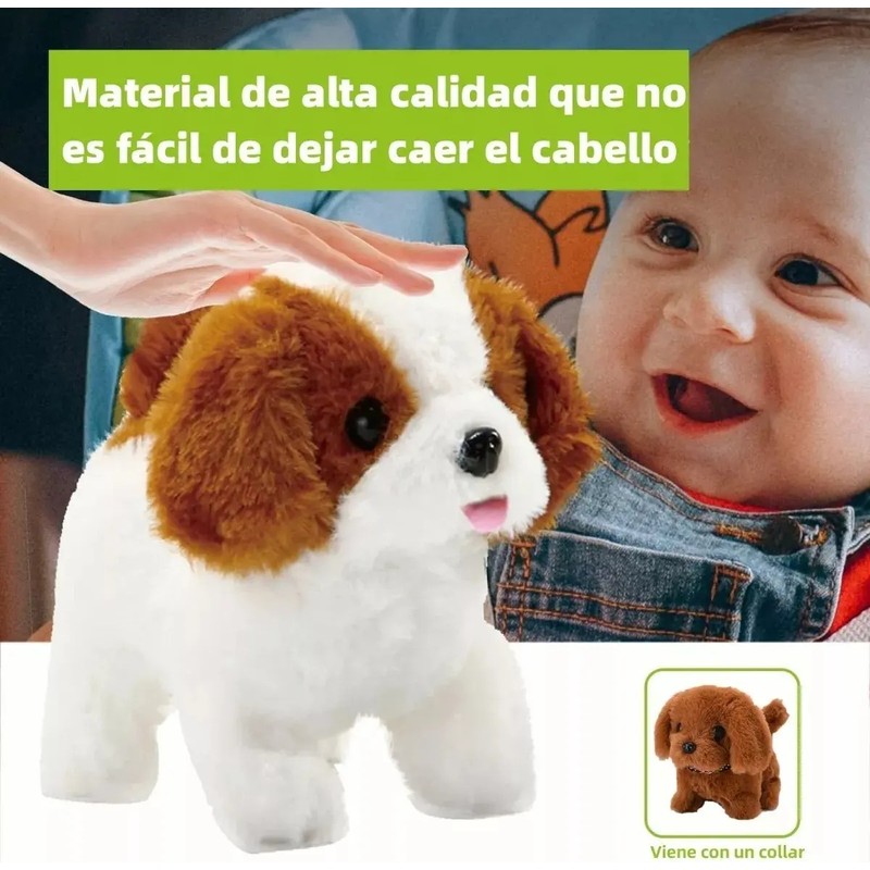 Perro Robots De Juguete Labrador Peluche,ladra Y Camin