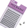 MIZ BARN False Eyelashes C curl Eyelash Clusters, 11-13mm Wispy