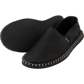 Cressi dal 1946 - Espadrillas Girona - Comode ed Eleganti Calzature Unisex Multiuso Ideali per L'Estate, Tomaia in Tessuto Tela Tecnica e Suola in Gomma Eva - Nero - 45 EU