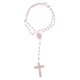 Plastic Economy Rosary - Made in Italy (Pink)
