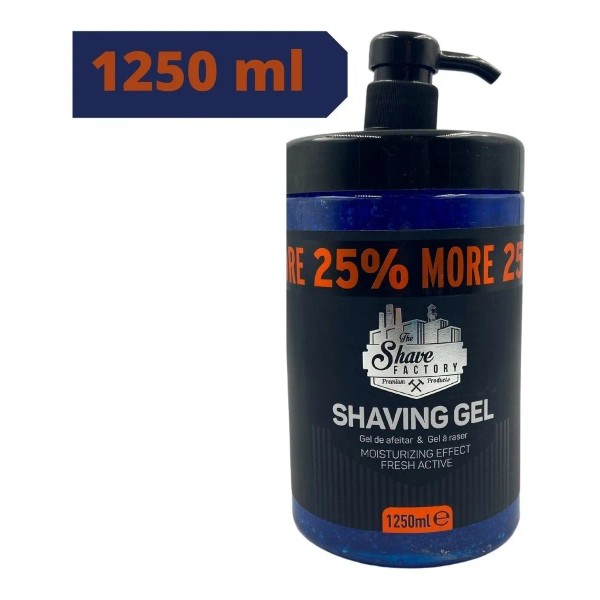 Gel De Afeitar Rasurar Barber The Shave Factory 1.250 L