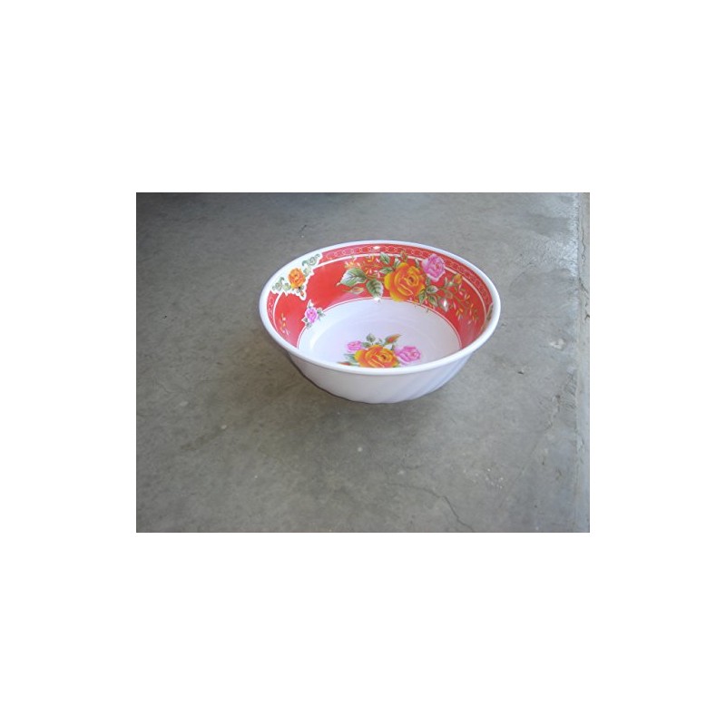 High Quality Grade 1 Melamine Soup Bowl 7" Diameter Red