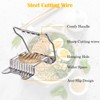ZSRVAJ Egg Slicer, Egg Slicer for Boiled Eggs, Boiled Egg