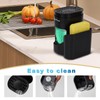 Kitchen Soap Dispenser with Sponge Holder,3-in-1 Dish Soap Dispenser Set,Equipped