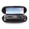 10 hole 20 Tone 008K Black Harmonica, Diatonic Blues Harmonica
