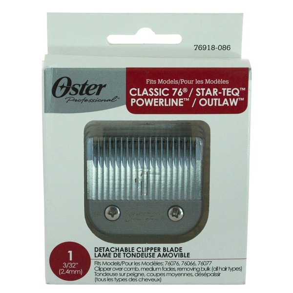 Oster Classic 76 - 1 Clipper Blade Detachable Replacement Blade