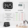 NOKLEAD Digital Kitchen Cooking Timer - Magnetic Countdown Count Up