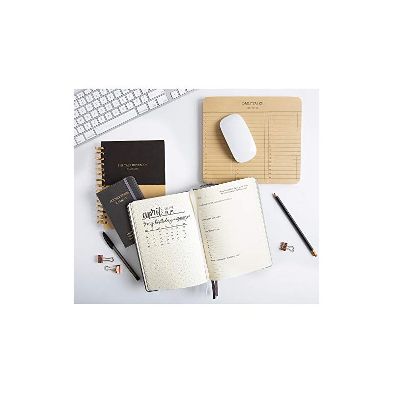 C.R. Gibson MJ174-22696 Medium Bound Guided and Dot Grid Journal,