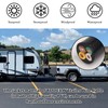 4 Way Trailer Wire - 14 Gauge 4 Conductor 30FT