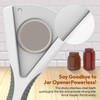 Jar Opener, Ideal Bottle Opener, Easy Grip Jar Opener &