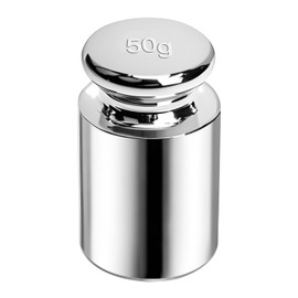 UCEC Calibration Weights for Digital Scale, 50g Gram Weights, Precision Stainless Steel Balance Scale Calibration Weight for Lab Educational Science