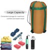 MOPHOEXII Compression Sack，11L Compression Stuff Sack, Water-Resistant & Ultralight Sleeping