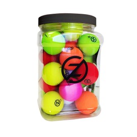 Zero Friction Spectra Golf Ball Super Jar, Multicolor, 1/2 gallon