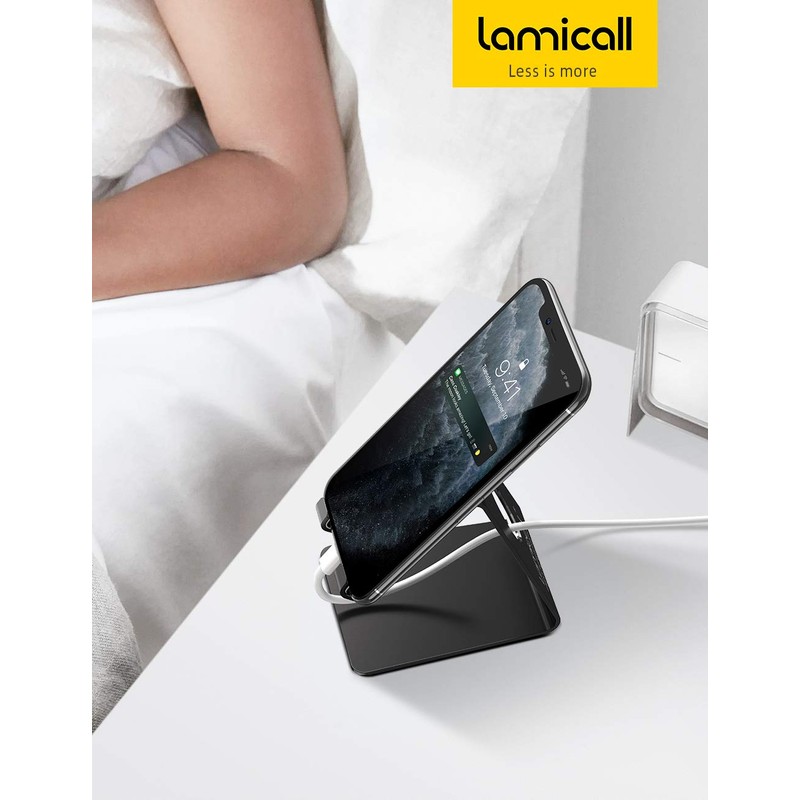 Lamicall Cell Phone Stand, Phone Dock: Cradle, Holder, Stand for