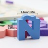 Mayaphilos Wooden Alphabet Puzzle, Spanish Alphabet Puzzle, Preschool Learning Activity,