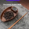 Solid Wood Electronic Tea Scale Tough Durable Convenient Display Screen