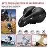 Hirola Cojín de Asiento para Bicicleta con Doble Bola de