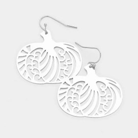 Curated Trinkets Pumpkin Earrings | Thanksgiving Jewelry | Holiday Season Jewelry | Fall Earring