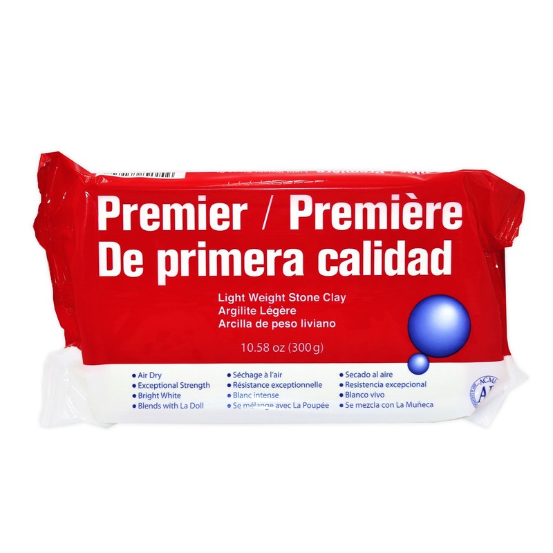 ACTIVA La Doll Premier Natural Air Dry Stone Clay 10.5