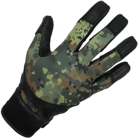 TacFirst Camouflage Gloves H003 Finder Lightweight Tactical Military Tactical Gloves Summer Fishing (Flecktarn, XS)