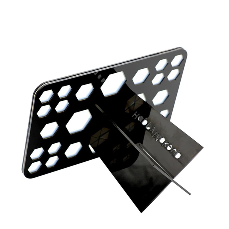IWOWHERO Makeup Brush Organizer Sturdy Cosmetic Holder for Vanity Dustproof