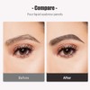 2 Pcs Eyebrow Pencil, Waterproof Eyebrow Pen with 4 Tip
