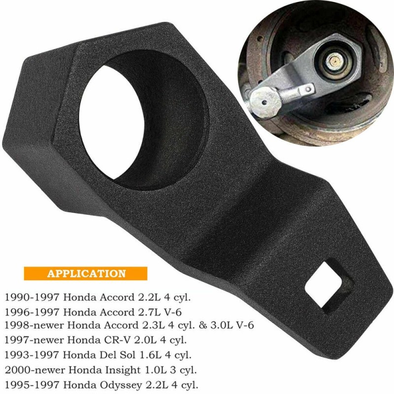 Unbranded 50mm For Honda Acura Crankshaft Pulley Holder Crank Bolt
