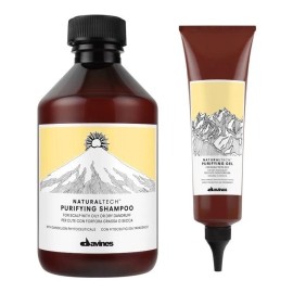 Kit Anti Caspa Purifying Shampoo Y Purifying Gel Davines