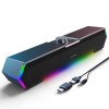 LENRUE G11 Computer Speakers for Desktop, Touch Lights PC Speakers