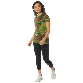 Rothco 5678: Womens Long Length Camo T-Shirt