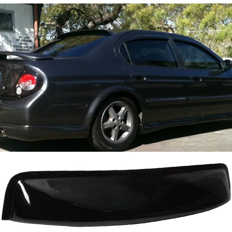 IKON MOTORSPORTS, Rear Roof Window Spoiler Compatible With 2000-2003 5th