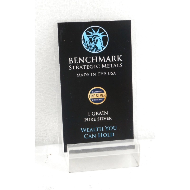 BENCHMARK SILVER BARS 999 FINE BULLION 10 PAK BLUE GREAT