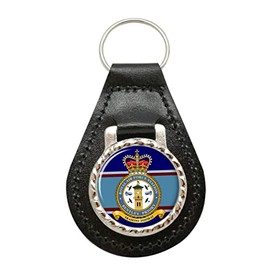 Giftshop UK RAF Station Bentley Priory Leather Key Fob