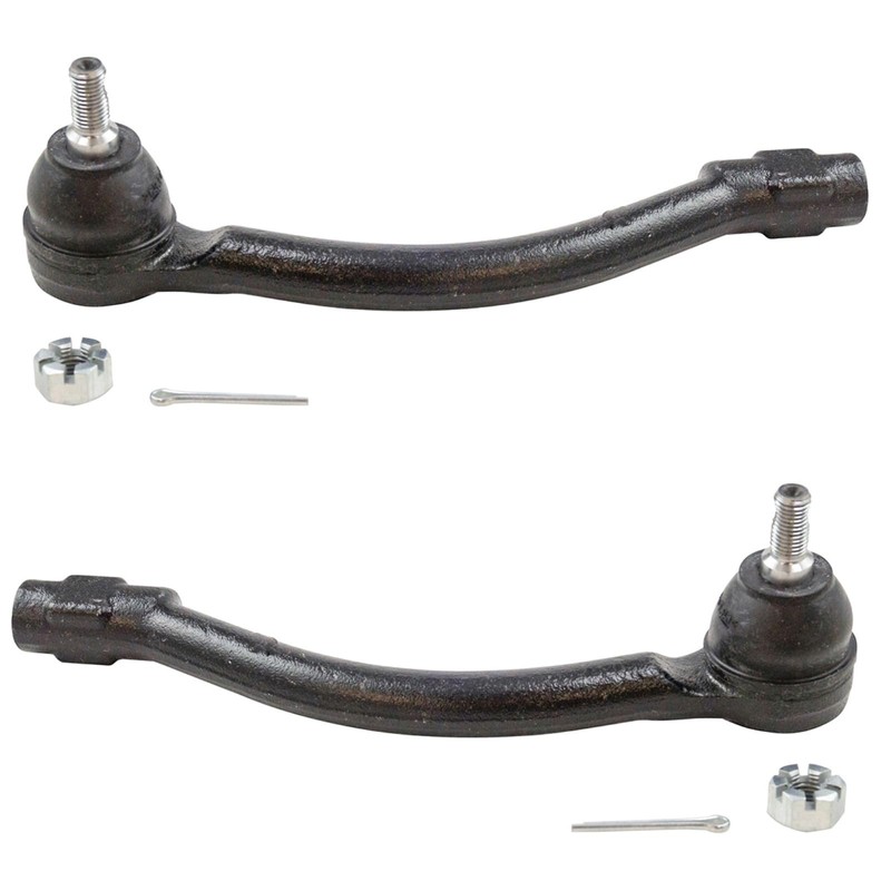 TRQ Outer Driver and Passenger Side Tie Rod Set 2